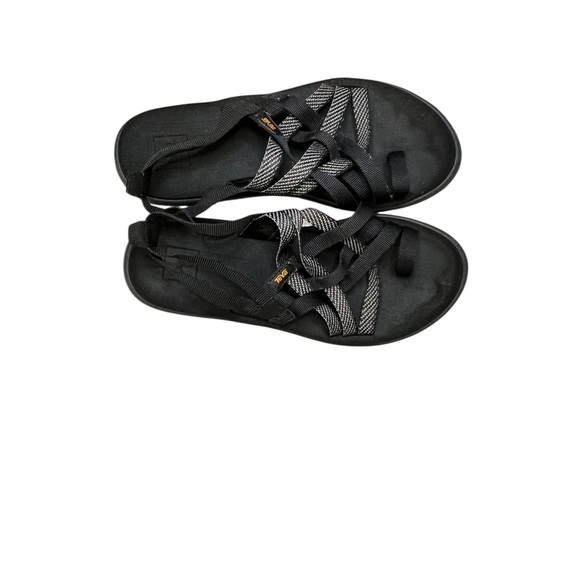 Teva Women's Voya Strappy Sandals Black - Size 9 - Picture 6 of 7